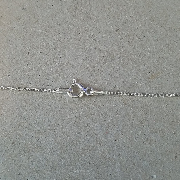 Sterling Silver Heart Necklace - Picture 4 of 7